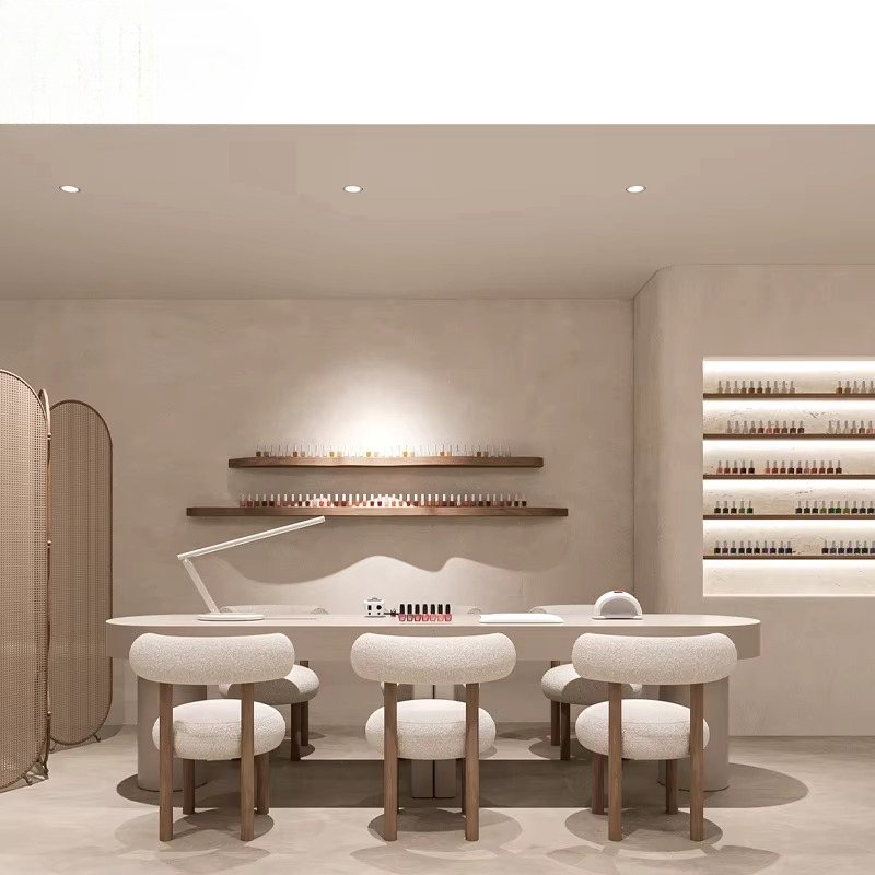 Interior Design Nail Salon - 고급 네일 살롱 가구, 스파 뷰티