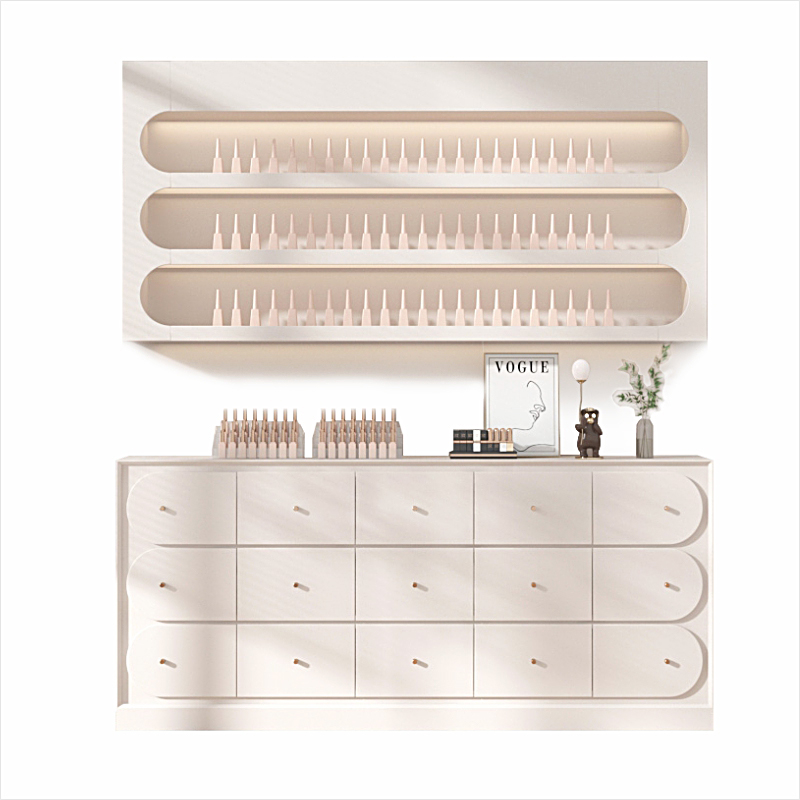 Interior Design Nail Salon - 인테리어 디자인 다층 네일 스파 디스플레이