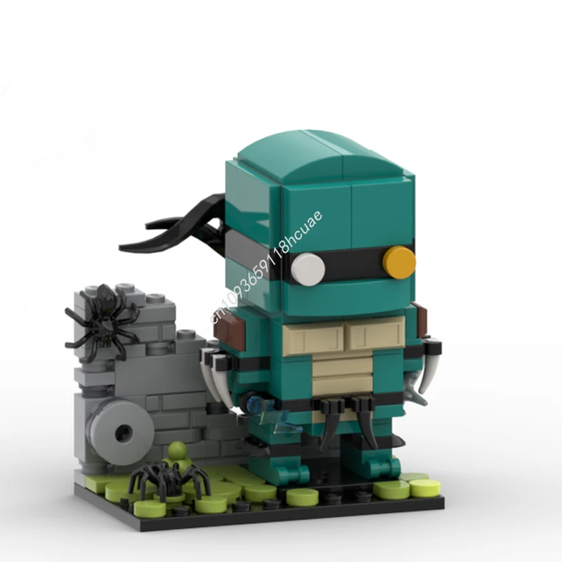 Interior Design Lego - 177pcs MOC 거북이 껍질 전사 슬래쉬