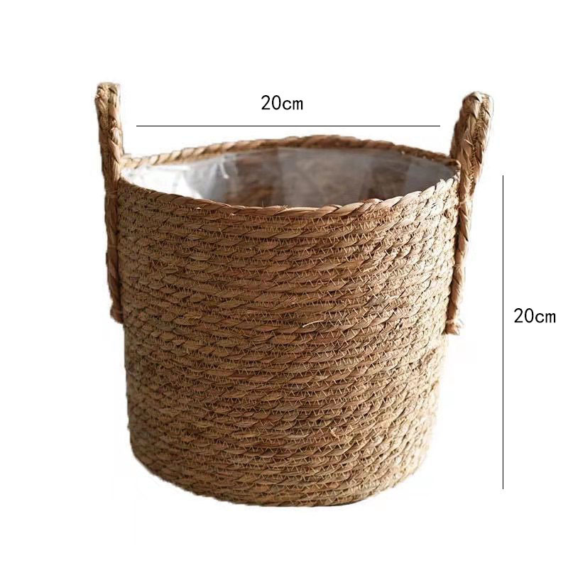1개 수공예 천연 라탄 손잡이 화분은 식물, 세탁 바구 - Rattan Tray Handle 리뷰 및 가격