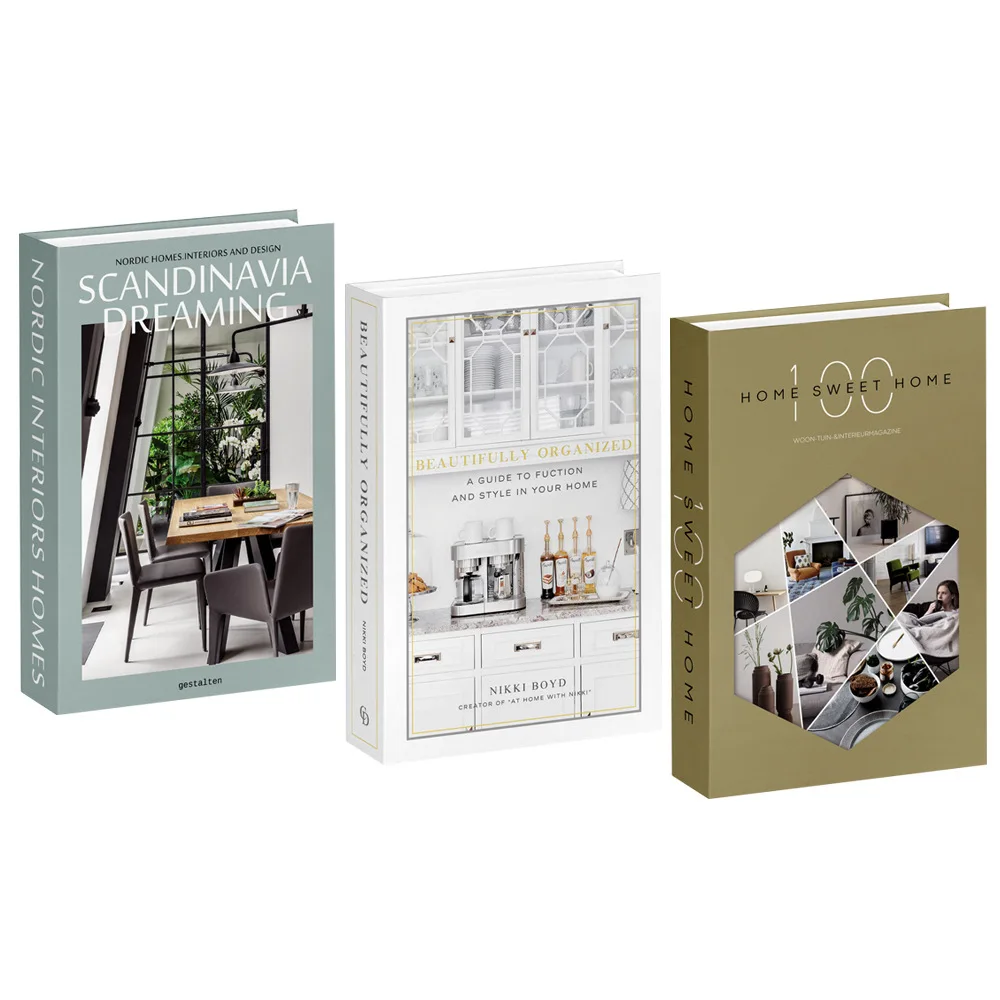 3개/세트 시뮬레이션 책 장식용 고급 홈 데코 거실 책 - Interior Design Book 리뷰 및 가격