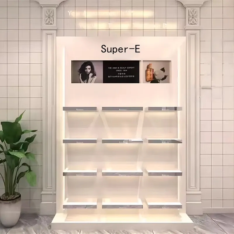 메이크업 쇼케이스 리테일 샵 인테리어 디자인 선반 살롱 - Interior Design Nail Salon 리뷰 및 가격