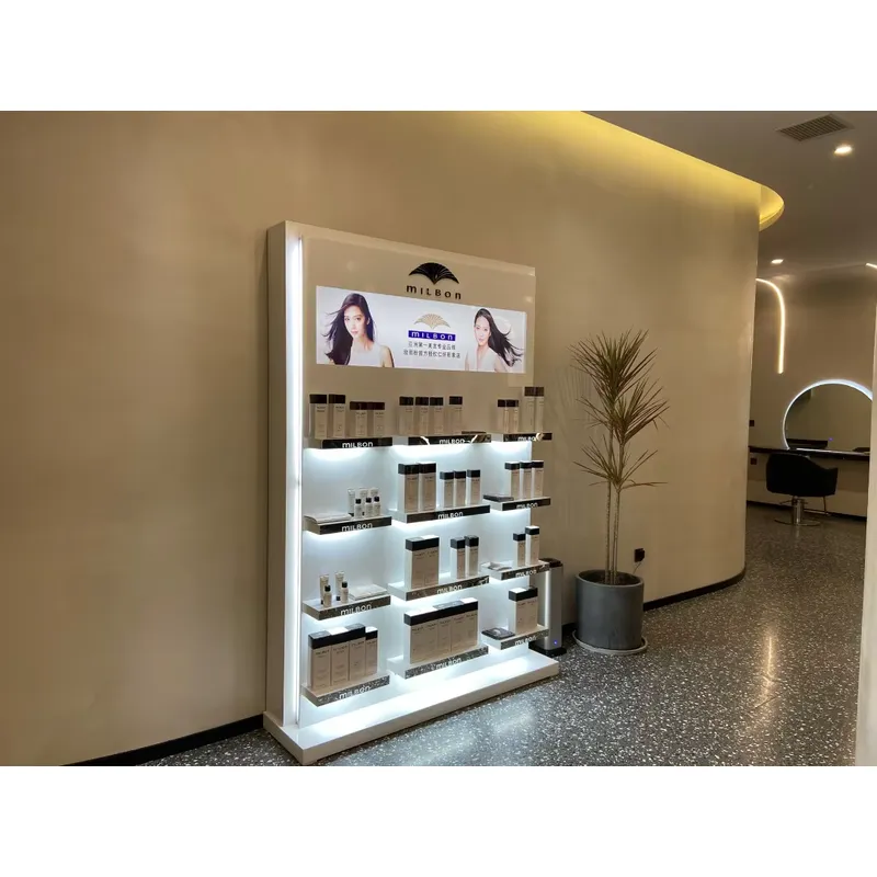 메이크업 쇼케이스 리테일 샵 인테리어 디자인 선반 살롱 - Interior Design Nail Salon 리뷰 및 가격