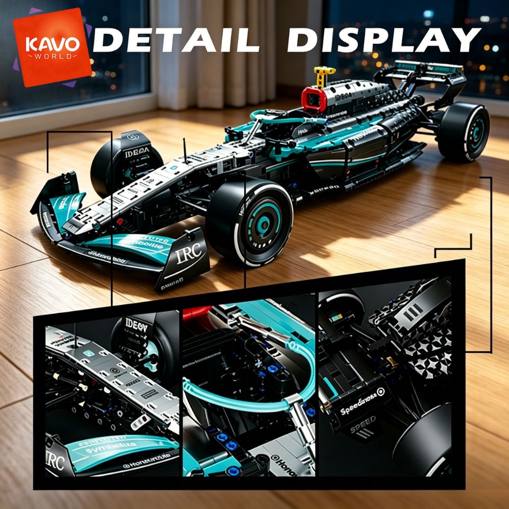 KAVOWORLD DIY 테크니컬 챔피언스 드리프트 레 - Interior Design Lego 리뷰 및 가격